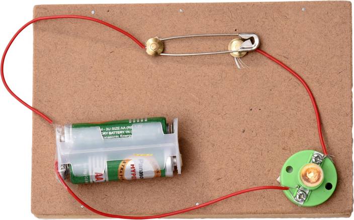 ProjectsforSchool Simple Electric Switch - DIY Kit for Science Project
