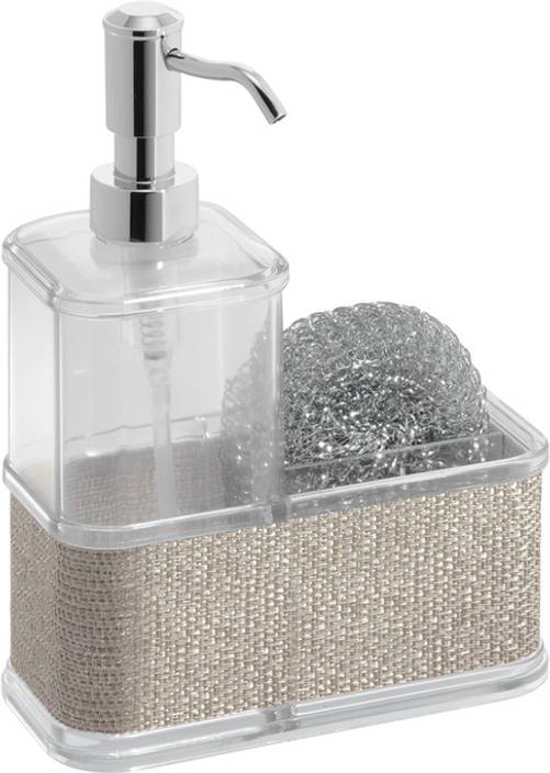 Interdesign Twillo Plastic Soap Pump Caddy 350 Ml Dispenser Soap Pump Caddy 350 Ml Dispenser