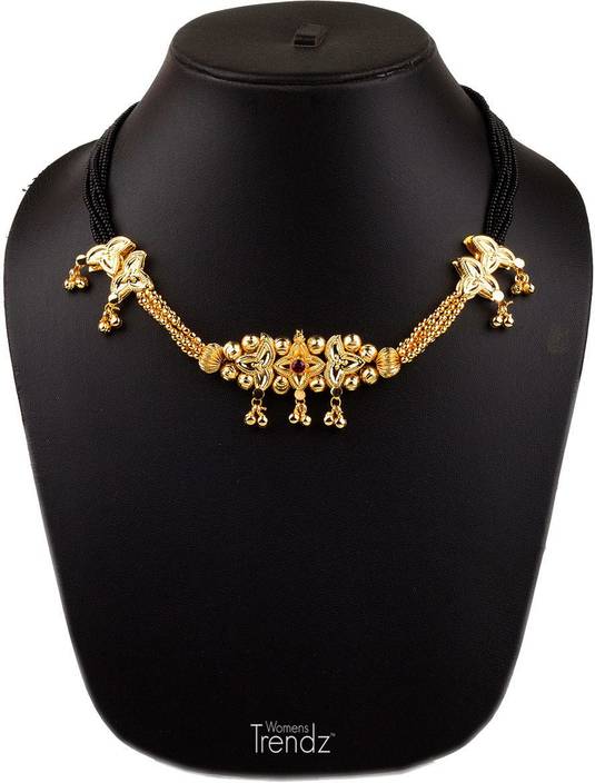 Womens Trendz Full Jhaler Multi Colour Thushi Alloy Mangalsutra