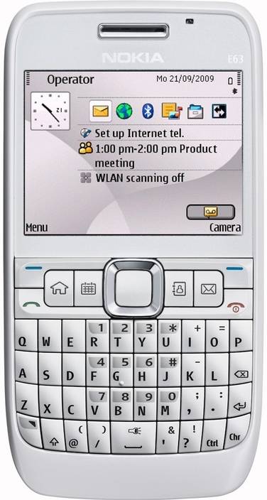 Nokia E63 White 110 Mb Online At Best Price With Great Offers Only On Flipkart Com