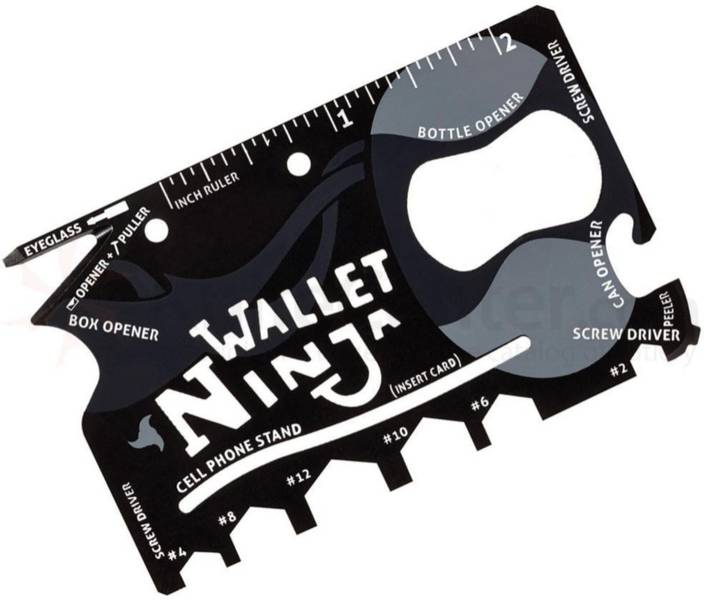 Shadow Fax Star Magic Wallet Ninja Swiss Card 18 In 1 Tool 18
