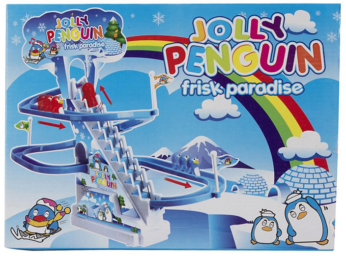 penguin race slide