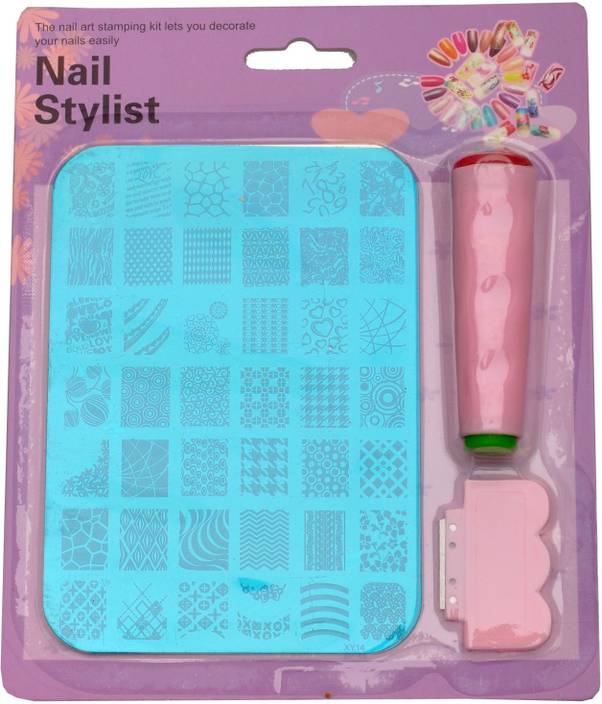 Imported Nail Art Stamping Kit Image Plate Xy14 Price In India