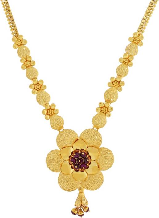 Kalyan Jewellers Gold Necklace Price in India - Buy Kalyan Jewellers ...