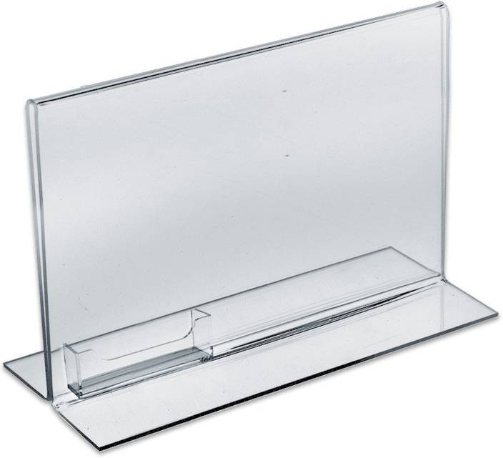 Angled Display Stand Delite Acrylic Display Stand With Card Holder A100 Size Right Angled 61 Angled Display Stand Delite Acrylic Display Stand With Card Holder A100 Size Right Angled 61