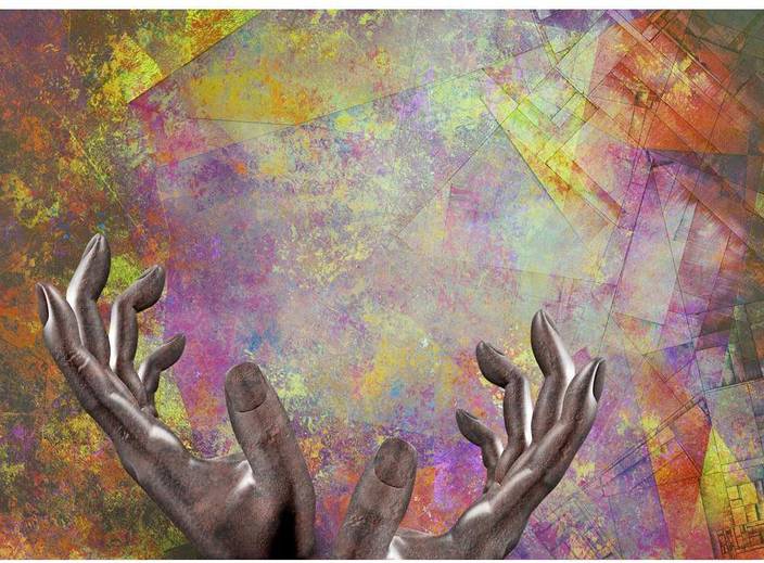 Geometric Abstract Premium Poster Canvas Art Artzfolio Com