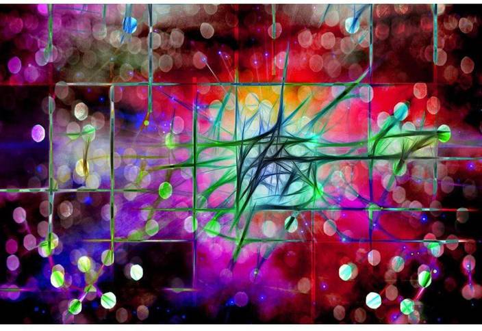 Geometric Abstract Premium Poster Canvas Art Artzfolio Com