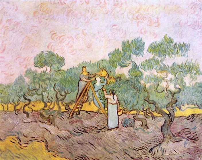 Cogs by Vincent Van Gogh Giclee Fine Art Print Reproduction on Canvas