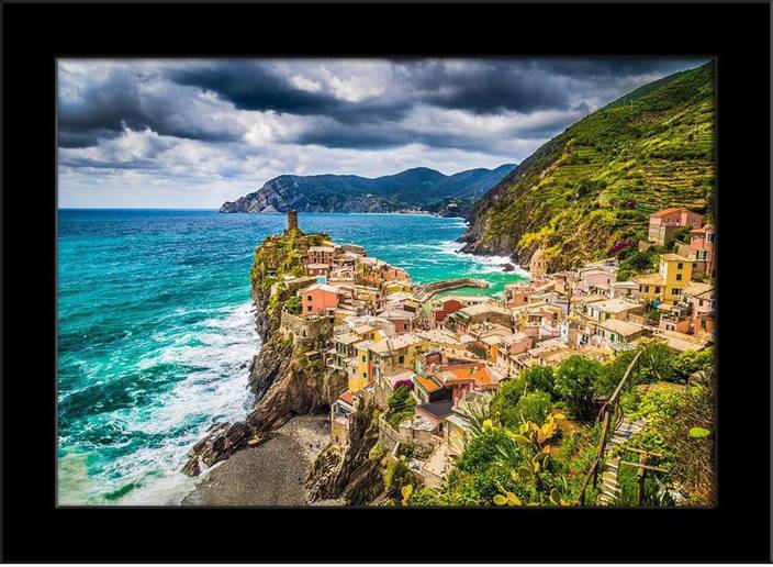 Artzfolio Beautiful View Of Vernazza Fisherman Village Of