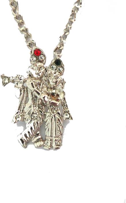 Modish Look Radha Krishna Stainless Steel Locket In India Radha Krishna Stainless Steel Locket In India Modish Look At Best S Flipkart Com