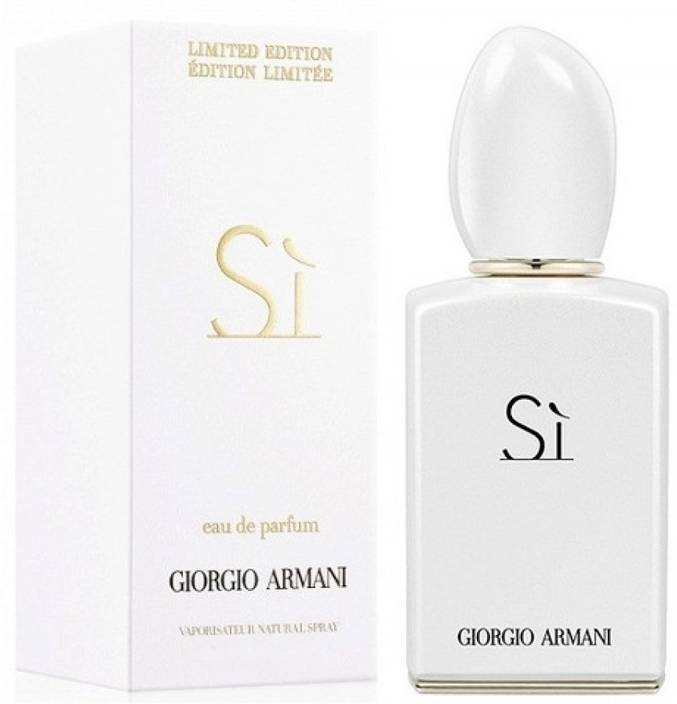 Buy Giorgio Armani Si White Limited Edition Eau De Parfum 100 Ml