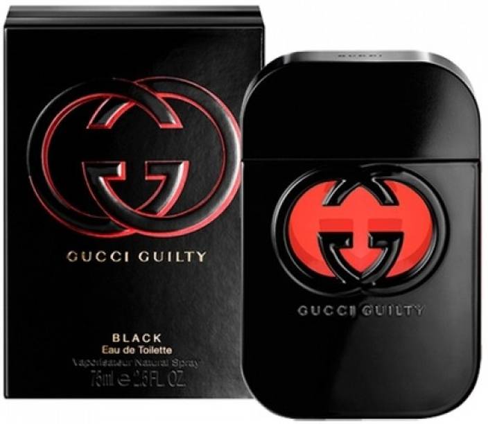 Buy Gucci Guilty Black Edt 75 Ml Online In India Flipkartcom