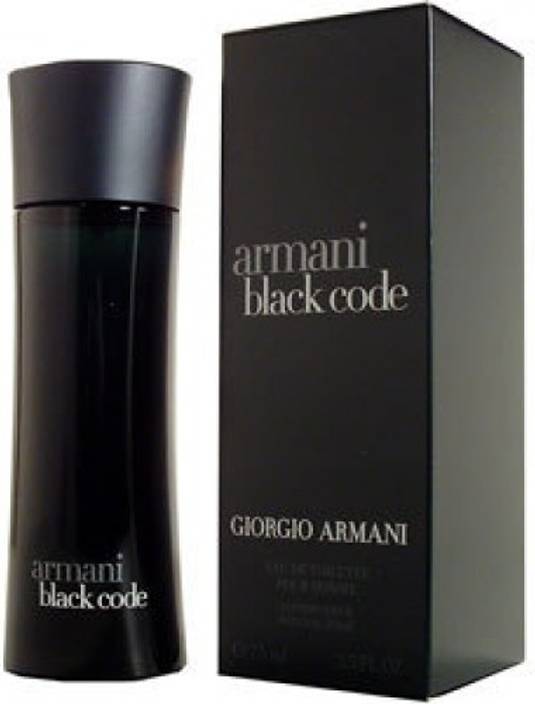 Buy Giorgio Armani Black Code Edt 75 Ml Online In India Flipkartcom
