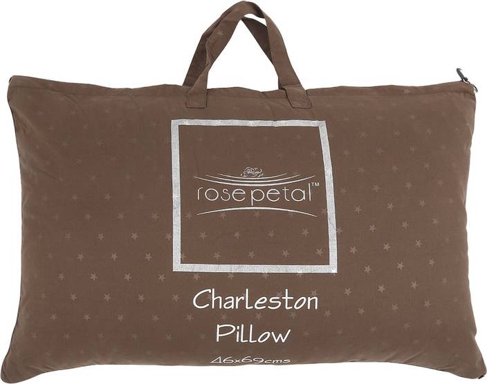 Rose Petal Solid Bed Sleeping Pillow Pack Of 1 Buy Rose Petal