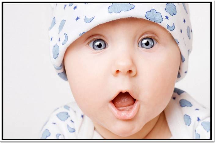Baby Blue Eyes Poster Paper Print Children Posters In