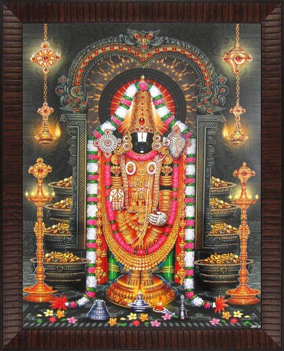 Lord Venkateswara / Tirupati Balaji / Vyankatesh Poster Paper Print ...