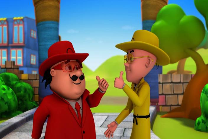 poster motu patlu cartoon