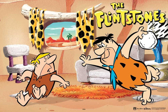 The Flinstones Fred Great New Colour POSTER