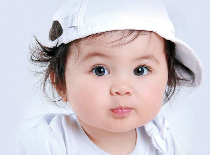cute baby poster smiling