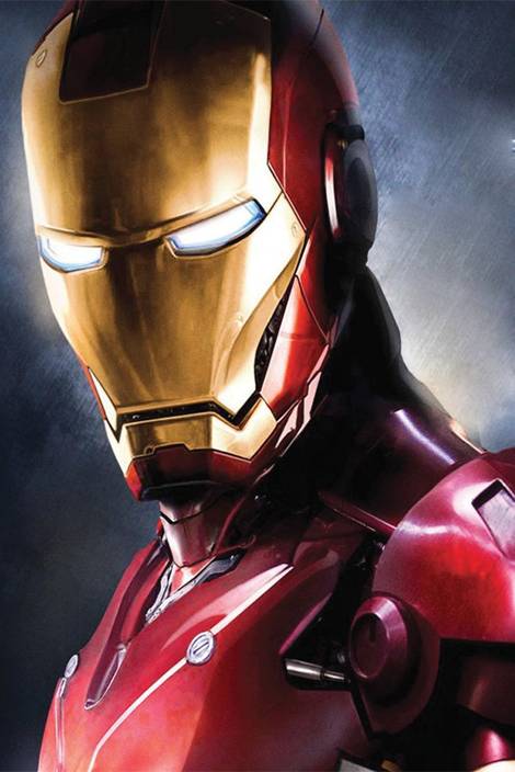 Iron Man Paper Poster 12 X18 Photographic Paper