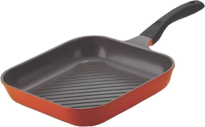 Alda Die Cast Premium Ceramic Coating Grill Pan Crepe Pan 28 Cm