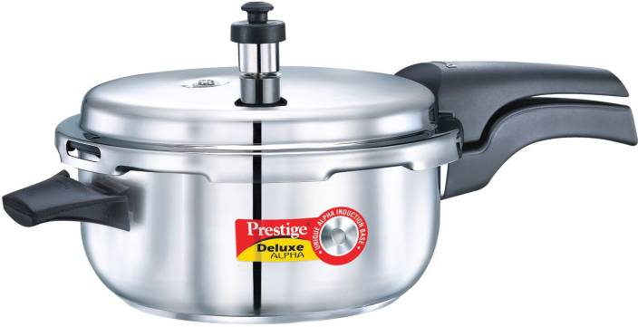 Prestige Deluxe Alpha 5 L Pressure Cooker With Induction Bottom