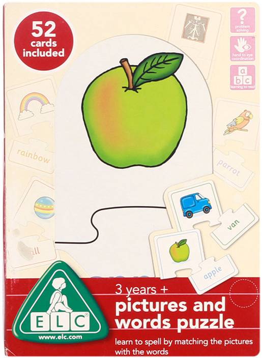 Early Learning Centre Pictures Words Puzzle Pictures Words