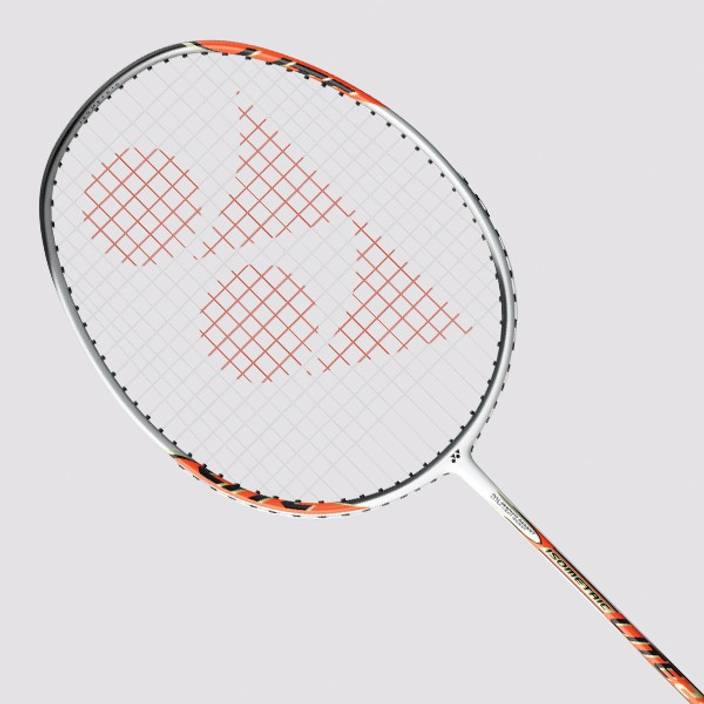 yonex isometric lite 2 white orange strung badminton racquet buy