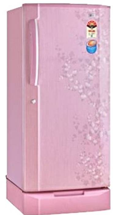 Lg Gl 225fedg5 Single Door 215 Litres Refrigerator Price In India Lg Gl 225fedg5 Single Door 215 Litres Refrigerator Pink Blossom