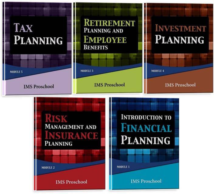 Certified Financial Planning Certification Modules (Set of 5 Books