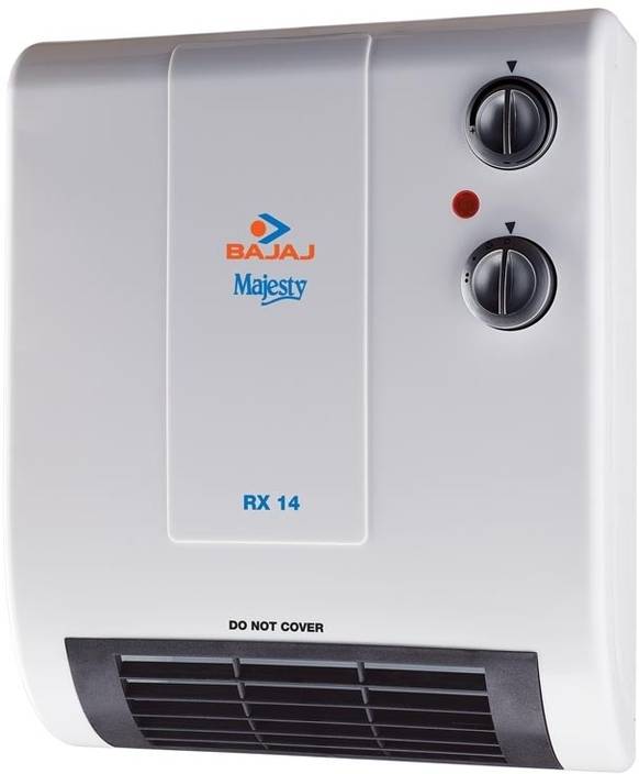 Bajaj Majesty Rx 14 Wall Mount Heat Convector Fan Room Heater