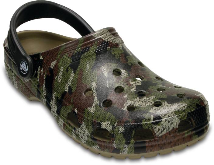 Crocs Men Khaki Sandals - Buy Crocs Men Khaki Sandals Online at Best ...