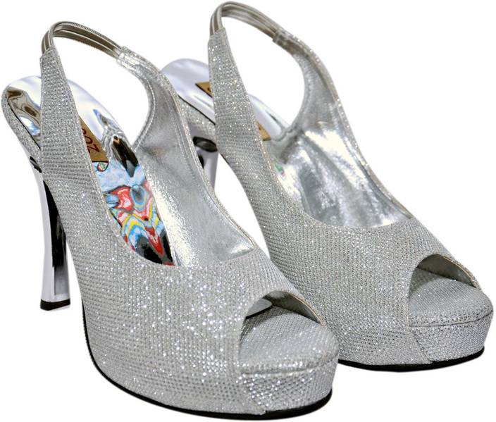 silver stilettos online india