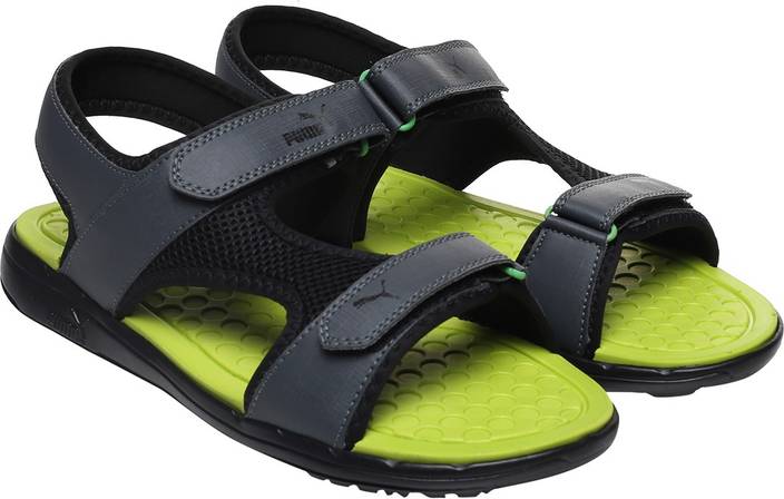 Puma Men Dark Shadow-Limepunch Sports Sandals