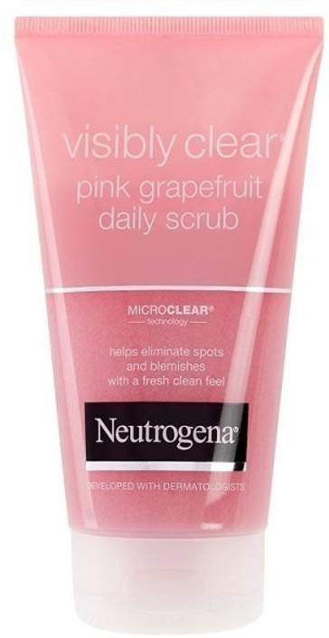Neutrogena Visibly Clear Pink Grapefruit Daily Scrub ...