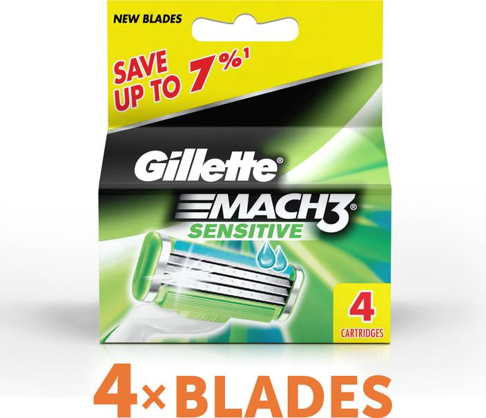 Gillette Mach3 Sensitive Price in India, Buy Gillette Mach3 Sensitive