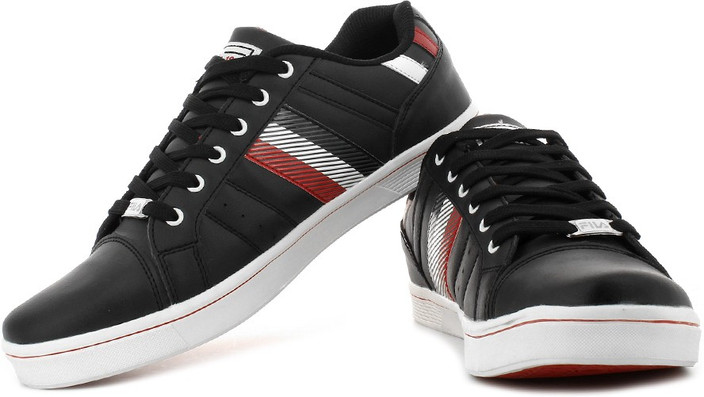 fila men black neptune ii casual shoes