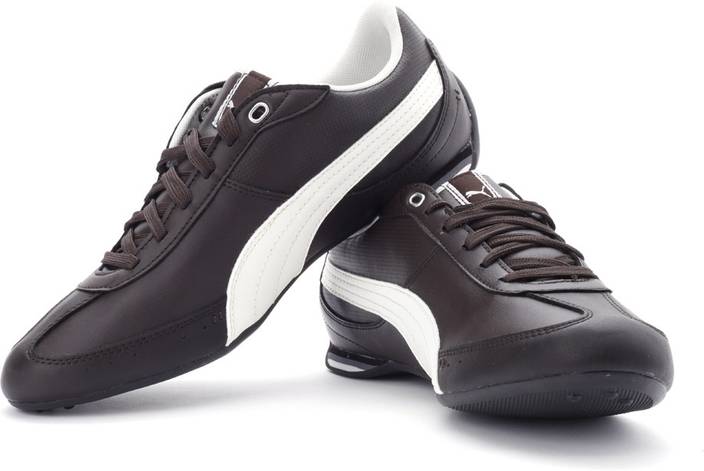 Puma Racer Shoes Coffee Brown Puma Racer Shoes Coffee Brown