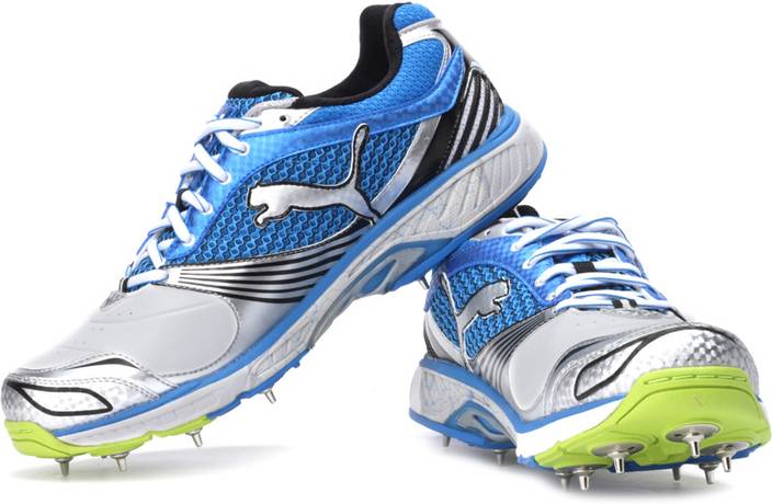 puma cricket shoes blue