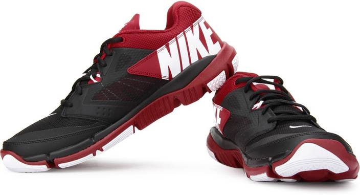 Nike Flex Supreme Tr3 Running Shoes For Men - Buy Black, Red Color Nike Flex Supreme Tr3 Running ...