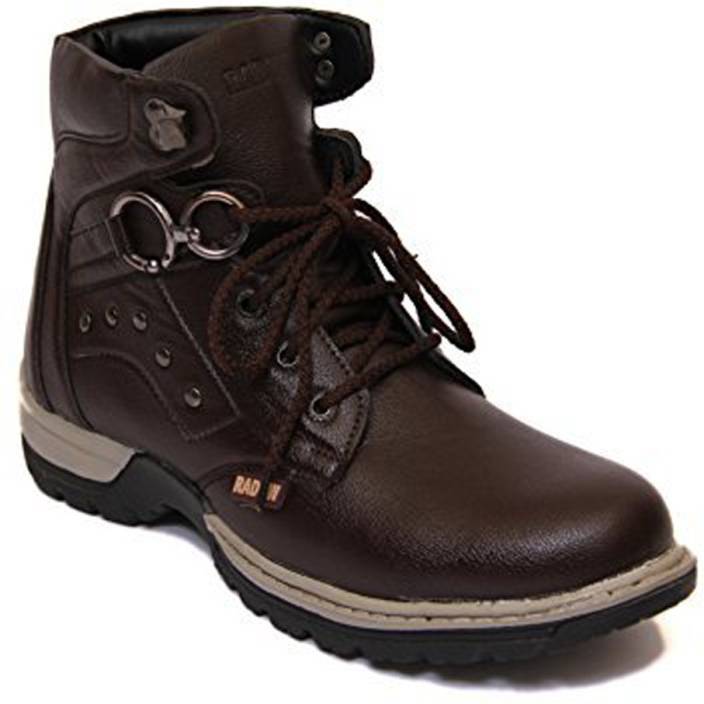 Leoport Men's High Ankle Length Long Boots, Outdoors For Men - Buy ...