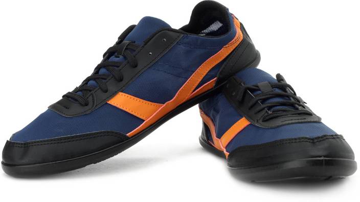 NewFeel Walking Shoes For Men - Buy Navy, Orange Color NewFeel Walking ...