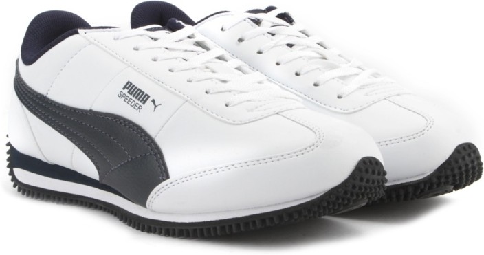 puma velocity idp white running shoes