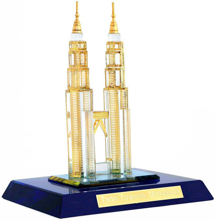 London Skyline Crystal Souvenir Art Decor Ornament Souvenir Gift Large 18 cm
