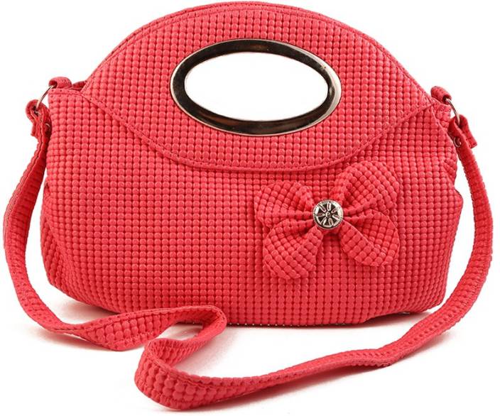 Chalissa Women Red Rexine Sling Bag Red - Price in India ...