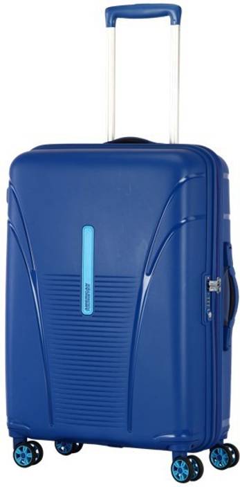 American Tourister SKYTRACER Cabin Luggage - 22 inch HIGHLINE BLUE ...