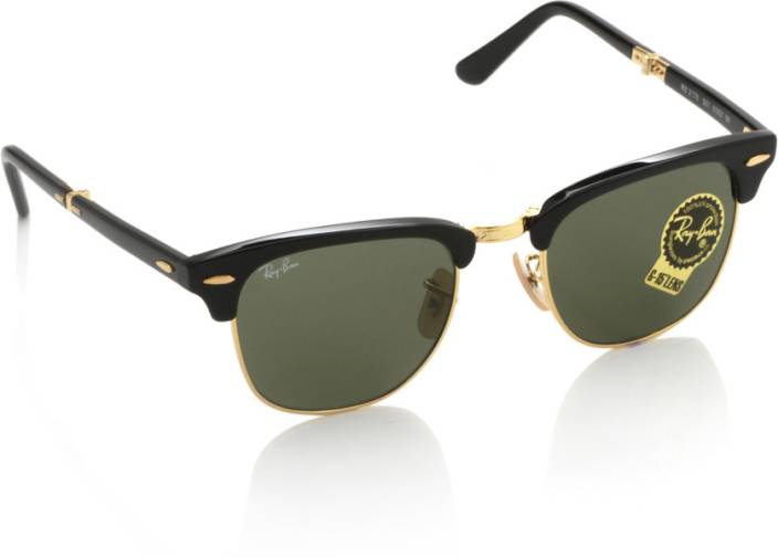 Buy Ray-Ban Wayfarer Sunglasses Green For Women Online