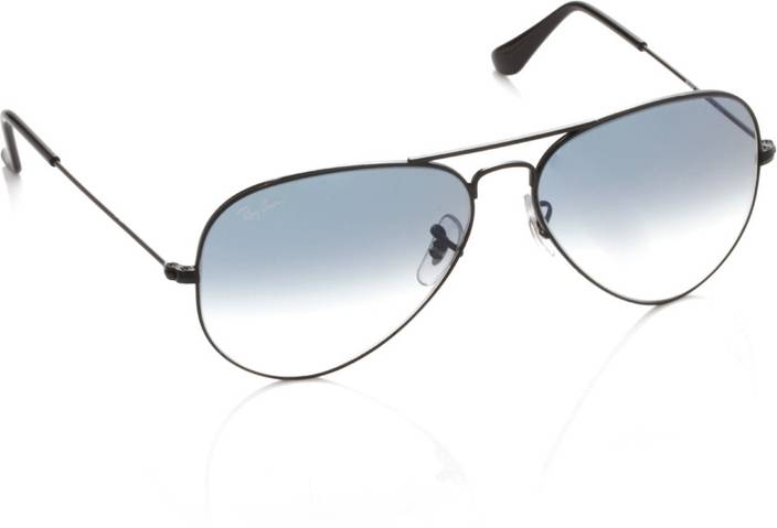 Buy Ray-Ban Aviator Sunglasses Blue For Men Online @ Best