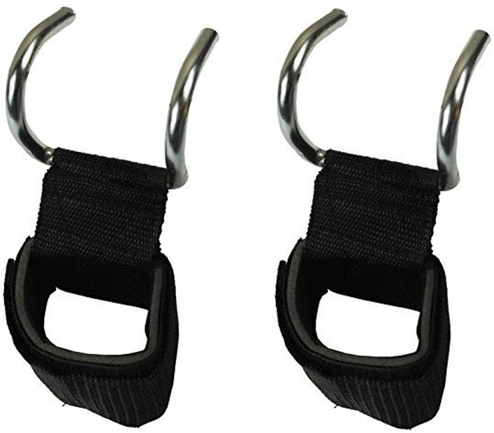 RDX Weight Lifting Wrist Support Straps Bar Hook Grip Gym Powerlifting Hooks Red
