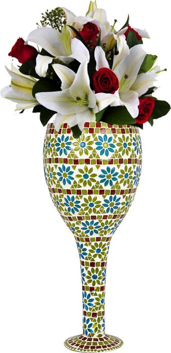 Lal Haveli Decorative Flower Pot Stand Garden Planter Table